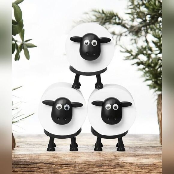 Sheep Toilet Paper Holder Sold Individually 3D PRINTED - Picture 1 of 5